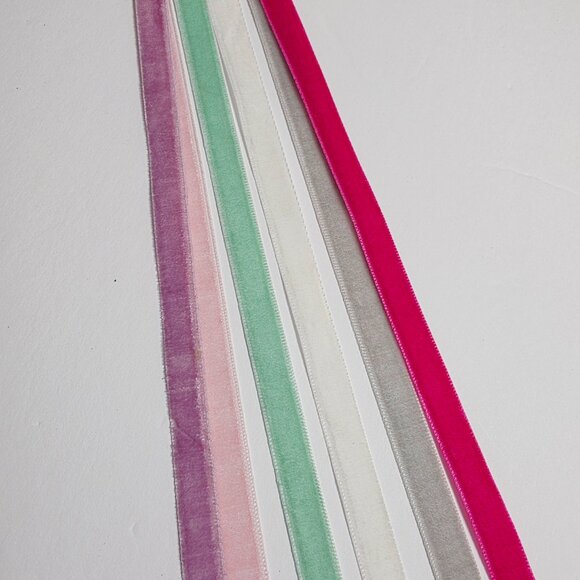 Handmade Velvet Ribbon Bible Bookmark by Joan Santoro - Picture 7 of 8